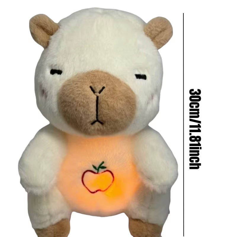 Breathing Plush Sleep Companion for Babies & Kids Calming Music, Gentle Light & Rhythmic Motion for Better Sleep