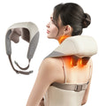 Experience Ultimate Relaxation with the Shiatsu Back, Shoulder, and Neck Massager - Electric Full Body Massager with Heat - Ideal Gift for Loved Ones